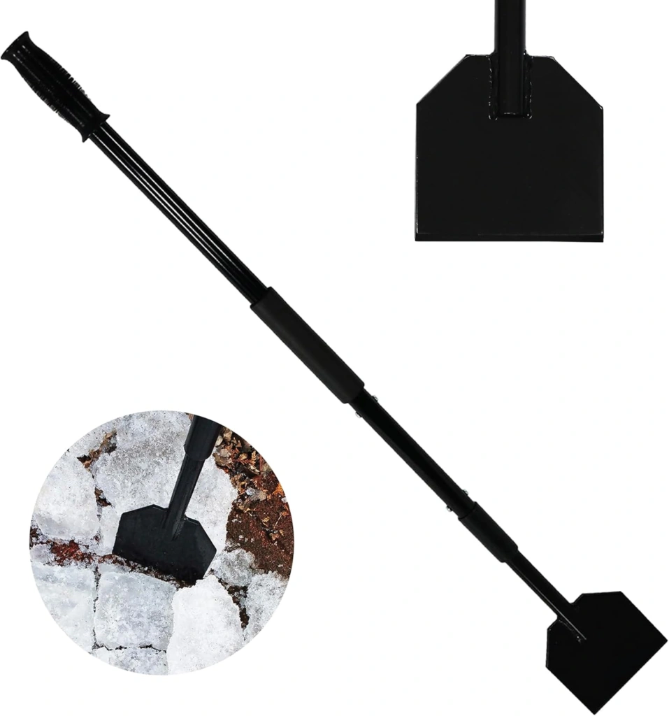 CASL Brands Steel Long Handle Ice Scraper ice chisel