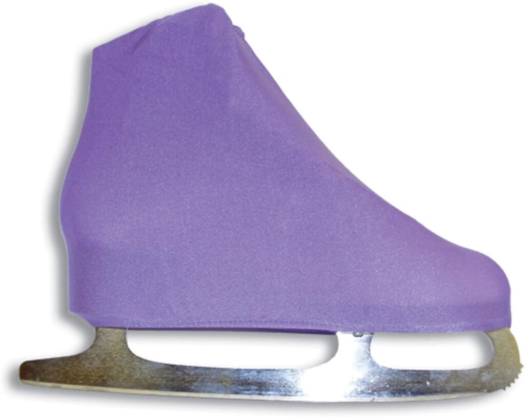 A&R Sports Lycra Ice Skate Boot Covers, Lilac