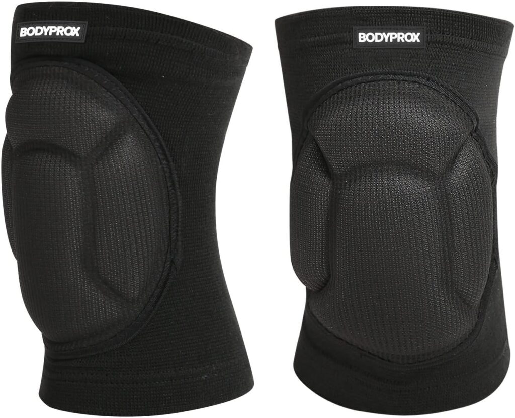 Bodyprox Protective Knee Pads, Thick Sponge Anti-slip, Collision Avoidance Knee Sleeve
