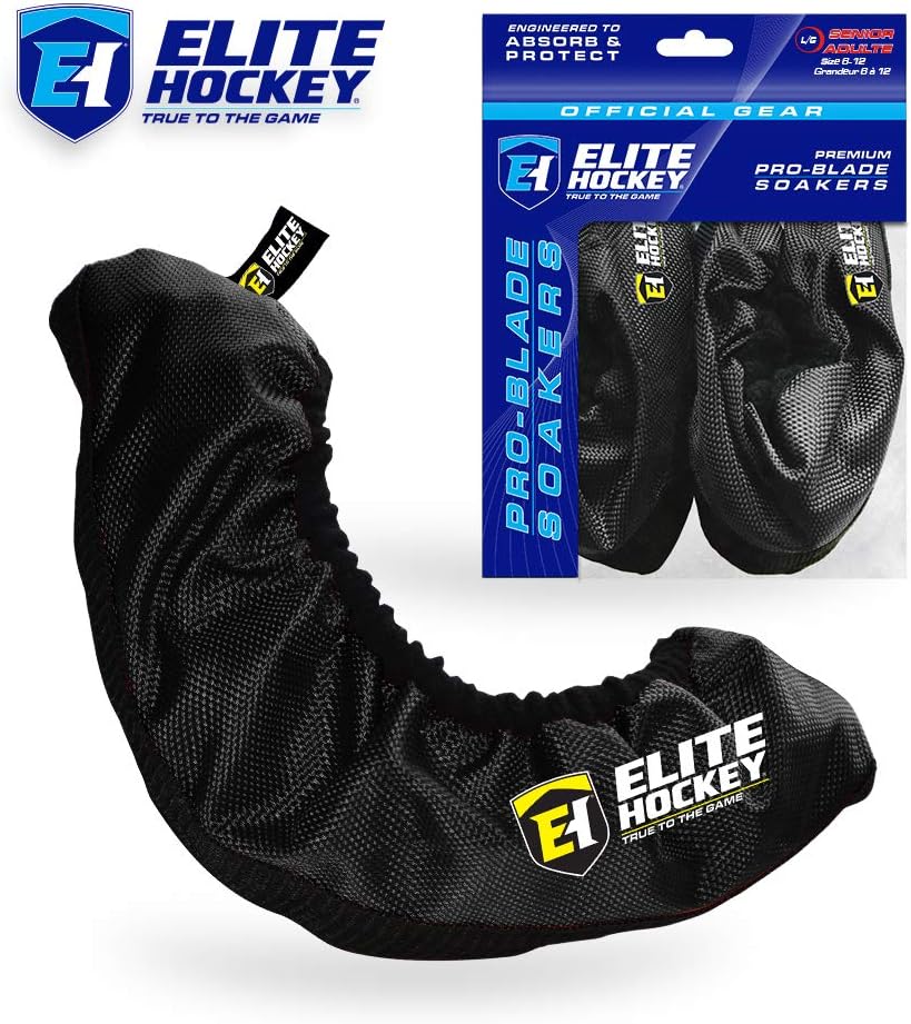 Elite Hockey, Pro-Blade Soakers, Black