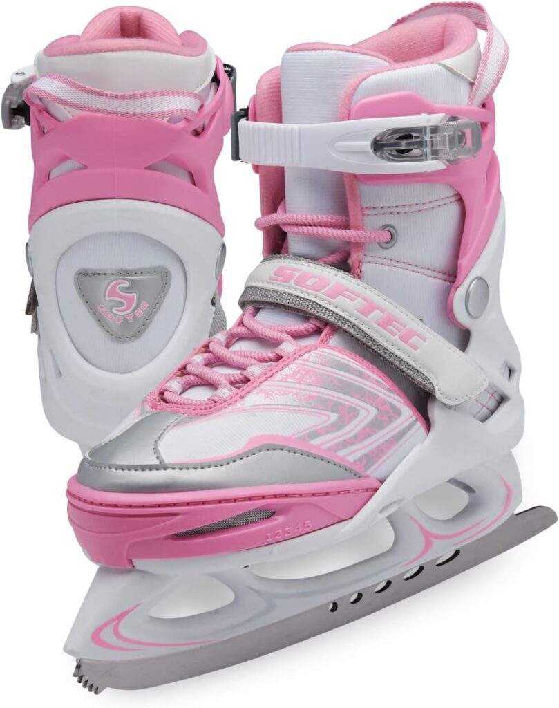 Jackson Ultima Softec Vibe Women's/Girls Adjustable Skate - Pink