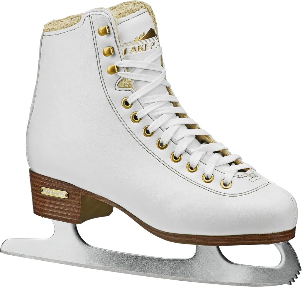 Lake Placid Alpine 900 Women's Traditional Figure Ice Skate - White