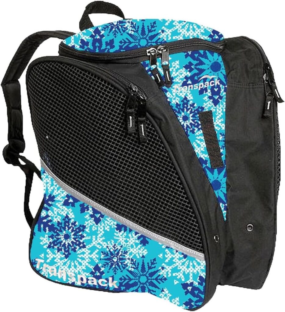 TRANSPACK ICE Skate Backpack - Aqua Snowflake