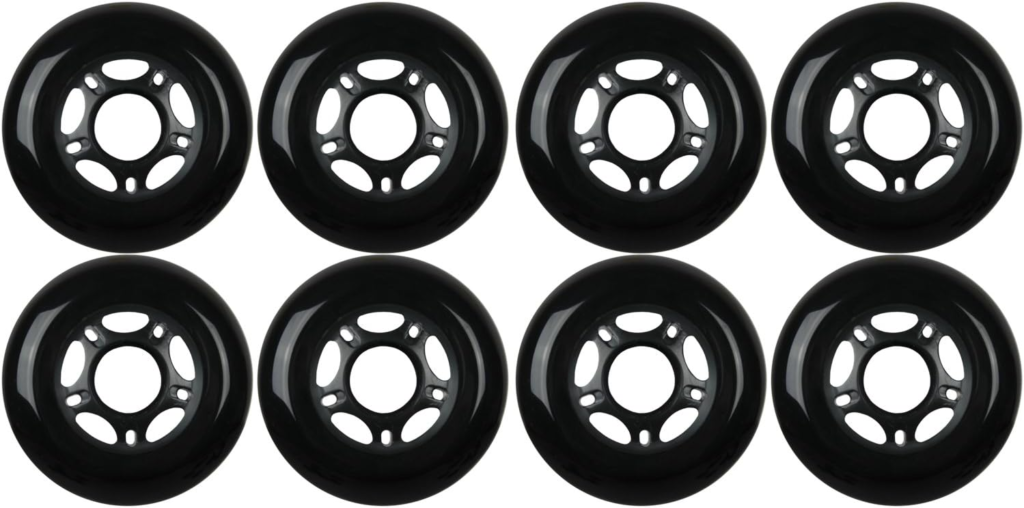 KSS Outdoor Inline Skate Wheels (Pack of 8)