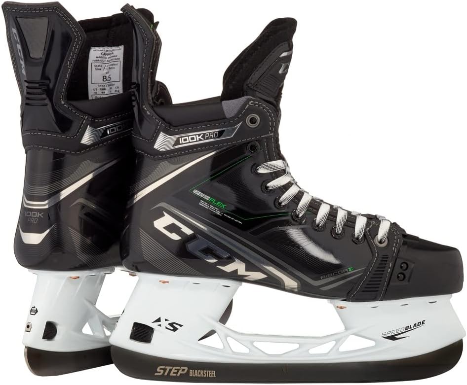 CCM Ribcor 100K Senior Ice Skates - in Black