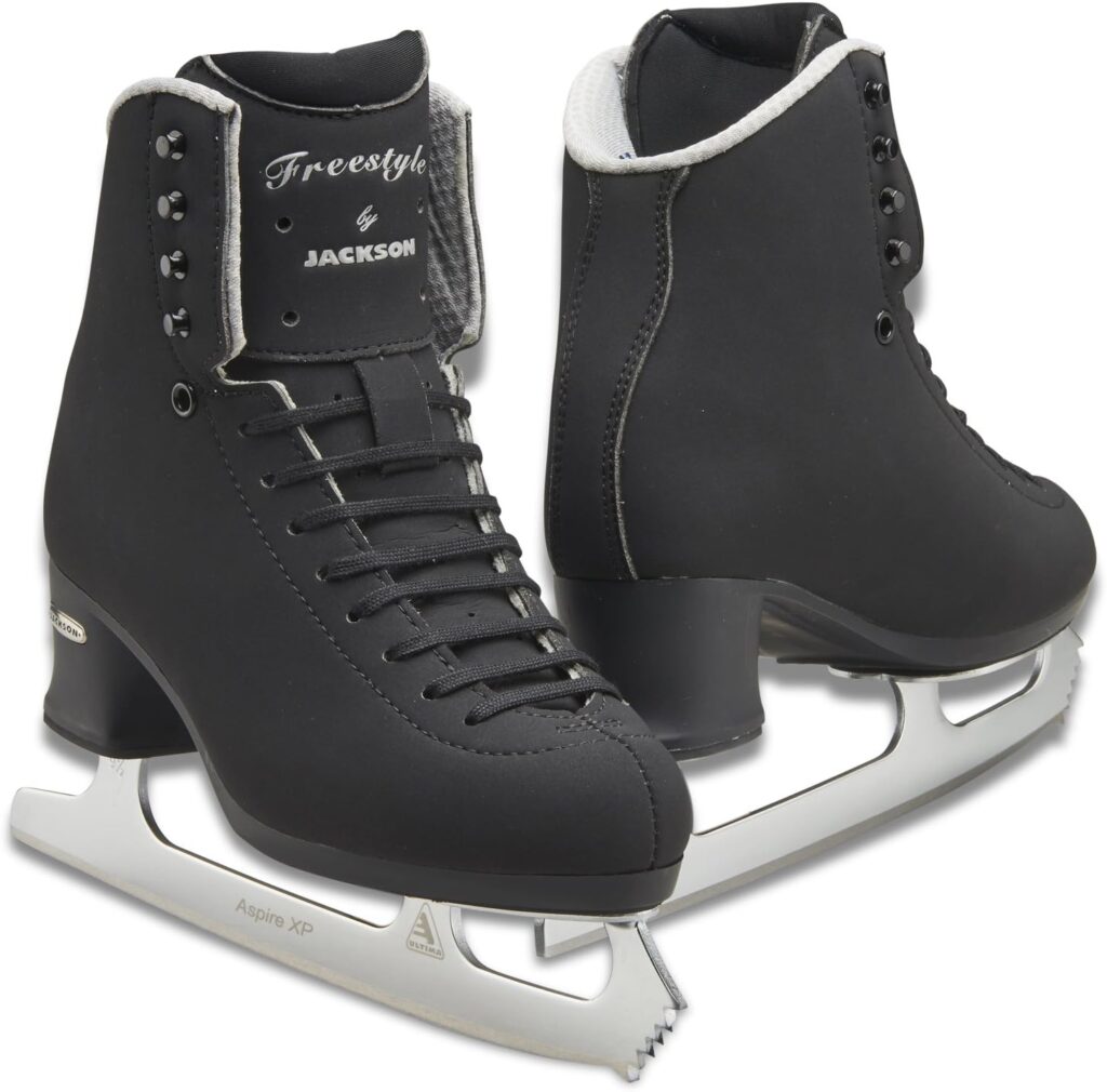 Jackson Ultima Ice Skates Freestyle Fusion Mens - in Black