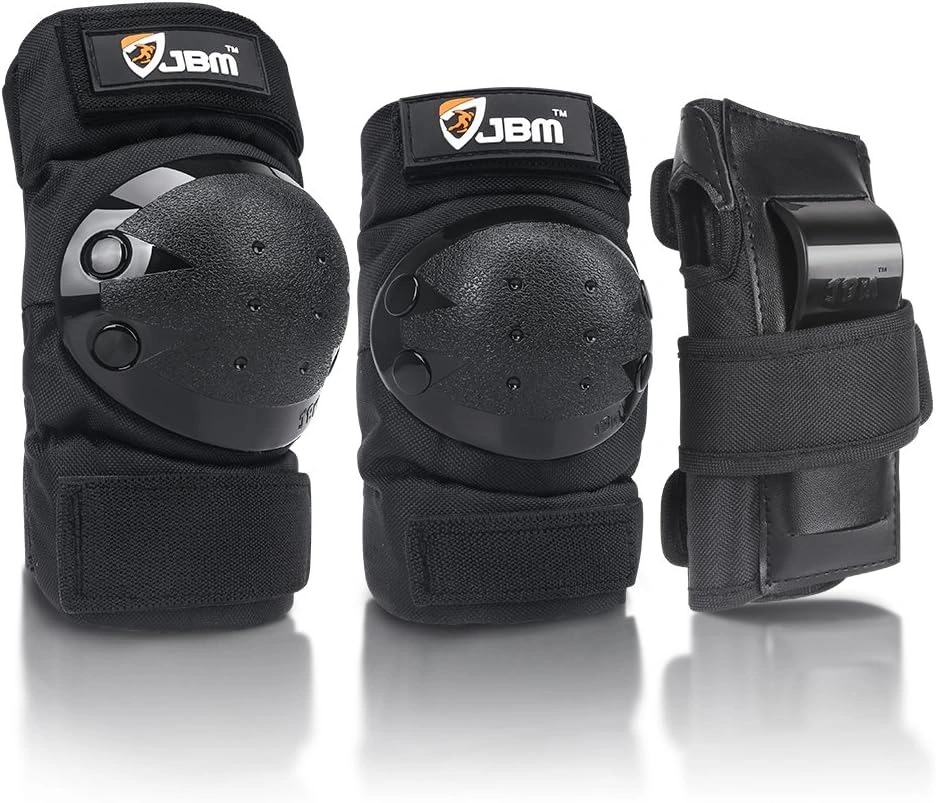 JBM Adult & Kids Knee Pads Elbow Pads and Wrist Guards knee and elbow pads and wrist guards
