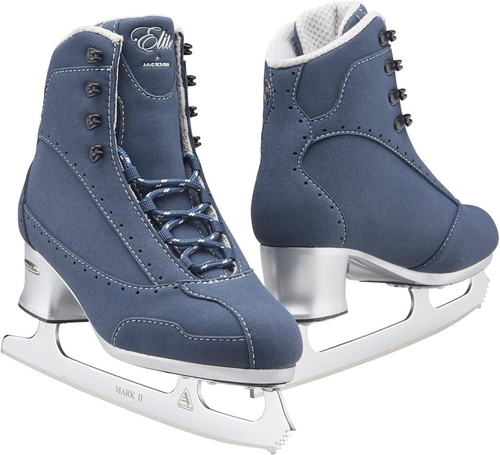 Jackson Ultima Softec Elite Womens/Girls Figure Ice Skates - in Blue