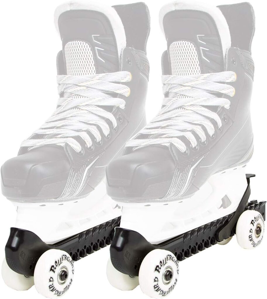 RollerGard Ice Skate Guards, One Size Fits All, Black