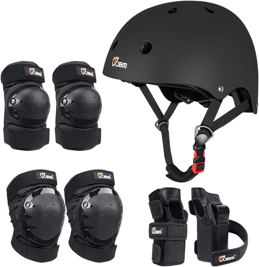 Kids Bike Helmet with Protective Gear Set