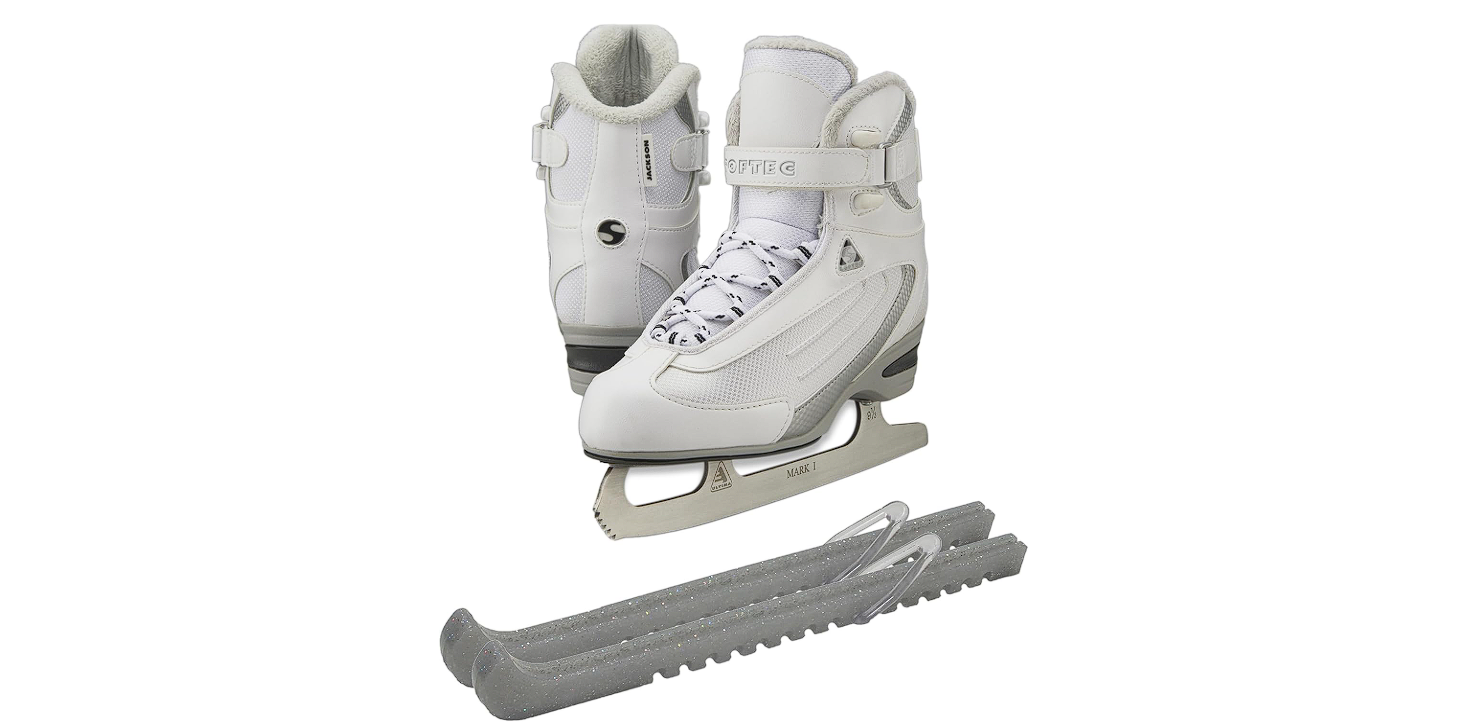 Ice Skates With Blade Guards