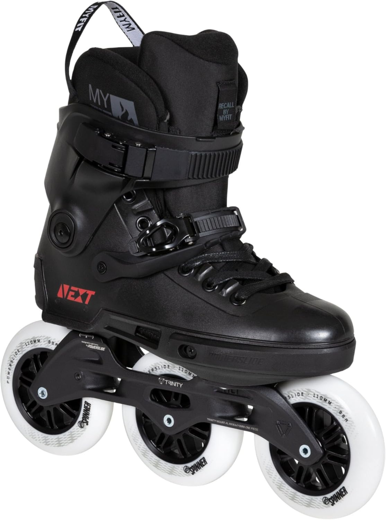 PS Next Core 110 Skates Black Size 6.0 - 7.0 (38-39)