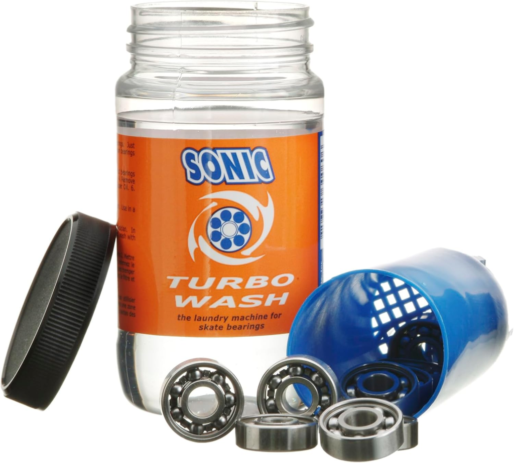 SONIC Turbo Wash, Complete Skate Bearing Cleaning Kit Includes 8 oz Citrus Cleaner