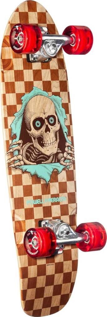 Powell Peralta Sidewalk Surfer Complete Skateboards - Natural Checker