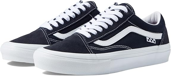 Vans Unisex Old Skool Classic Skate Shoes - Skate Wrapped Dark Navy
