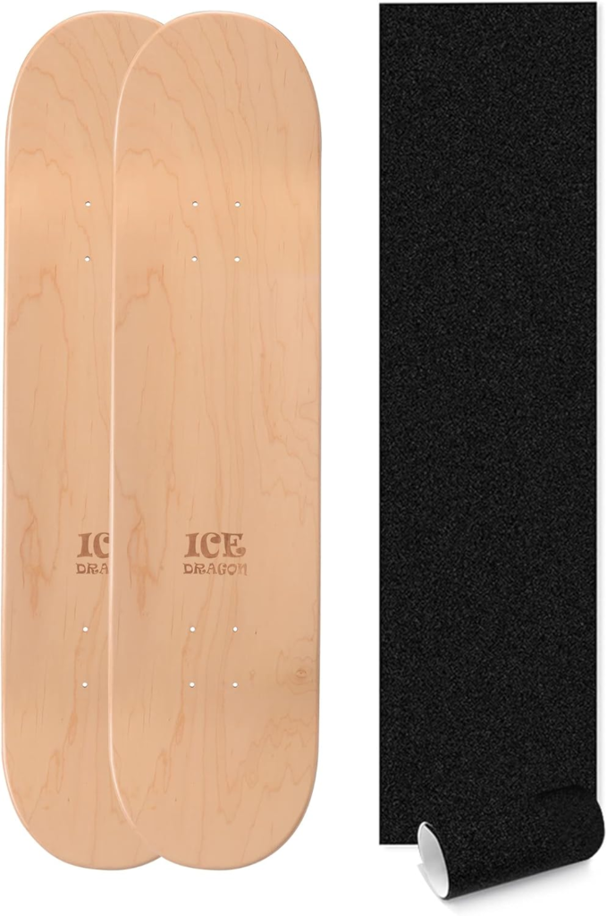 ICE DRAGON Canadian Maple Skateboard Deck for Pros