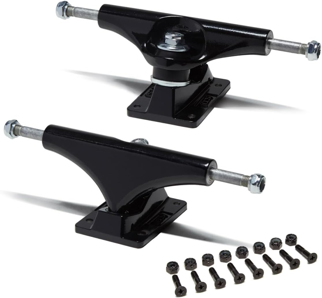 CCS Skateboard Trucks - 109mm, 129mm, 139mm, 149mm Black/Raw W/1" Mounting Hardware